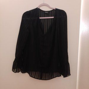DKNY See through blouse